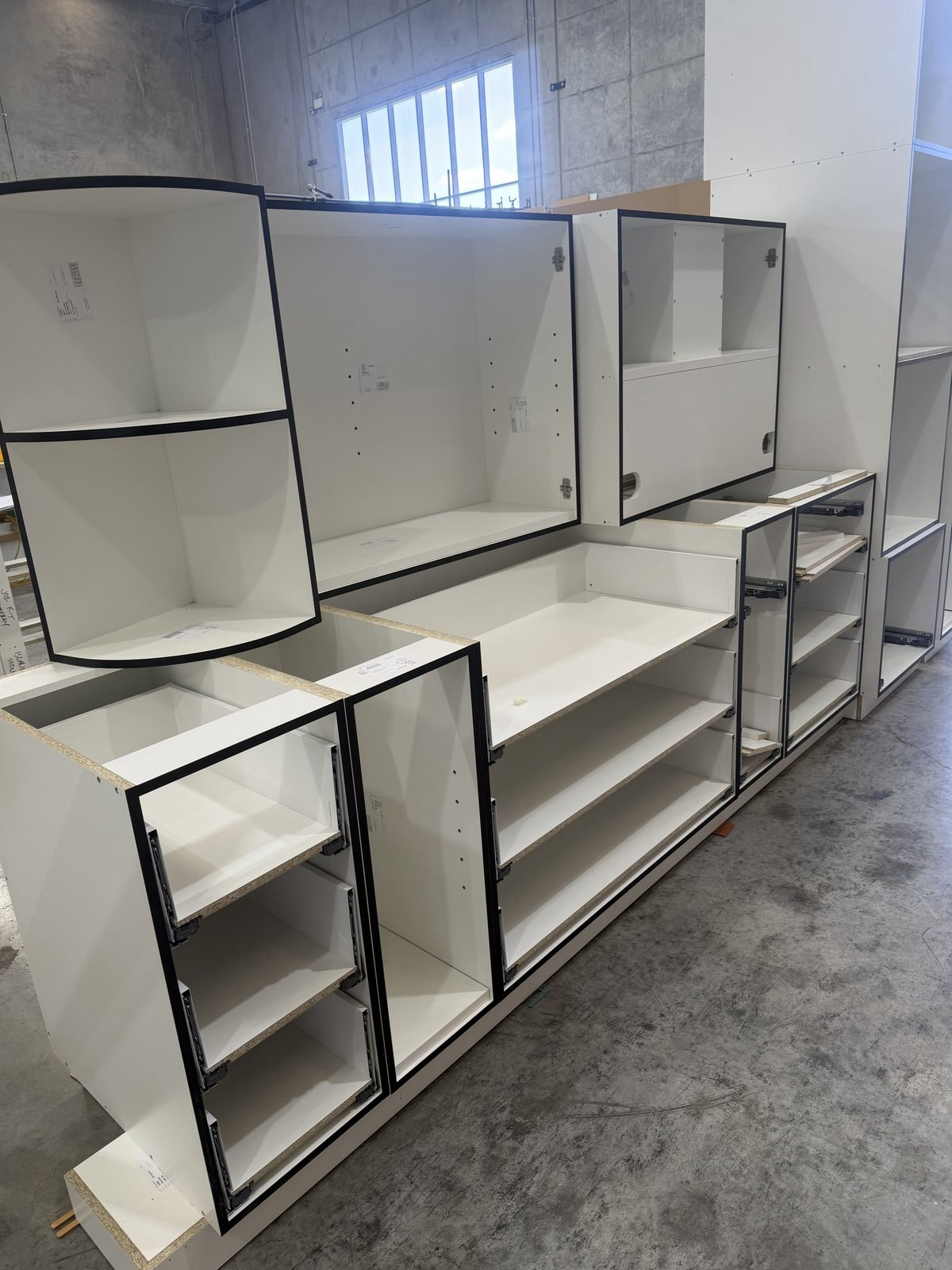 Kitchen Carcasses — Pre-Installation — Cabinets by Oaktree custom cabinetry